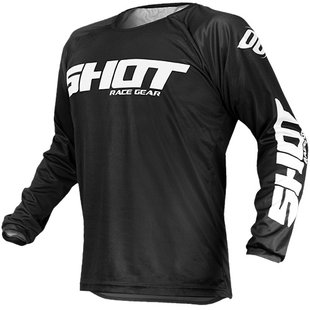 Мотоджерсі Shot Racing Devo Raw Black S