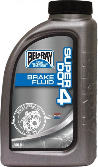 Гальмівна рідина Bel-Ray DOT 4 Brake Fluid (355мл), DOT
