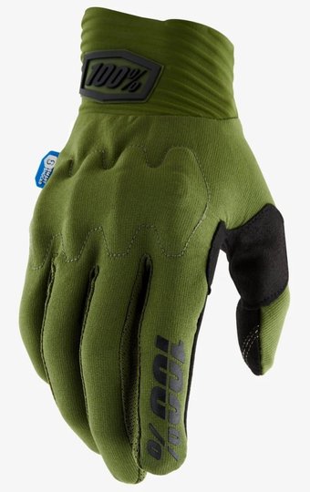 Перчатки Ride 100% COGNITO Smart Shock Glove (Army Green), XL (11), XL