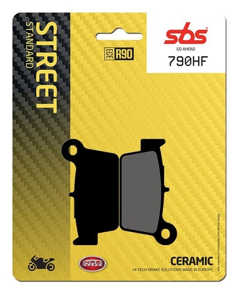Колодки гальмівні SBS Standard Brake Pads, Ceramic (735HF)