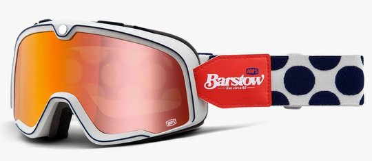 Окуляри 100% BARSTOW Goggle Hayworth - Flush Red Lens, Mirror Lens, Mirror Lens