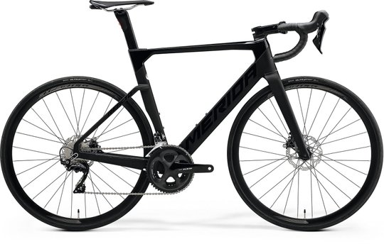 Купити Велосипед Merida REACTO 4000 XL(59), GLOSSY BLACK/MATT BLACK з доставкою по Україні
