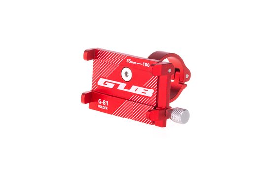 Купити Тримач гаджета GUB G-81 на кермо алюмінієвий, червоний з доставкою по Україні