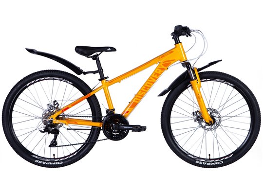 Купити Велосипед 26" Discovery BASTION AM DD 2024 (світло-оранжевий) з доставкою по Україні