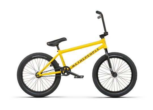 Купить Велосипед BMX 20" WeThePeople Justice 20.75", желтый 2021 с доставкой по Украине