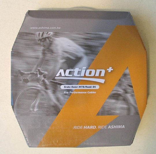 Купити Оплетка переключения скоростей Ashima Action+ 50м (Red), Gear Ø5.0 mm з доставкою по Україні