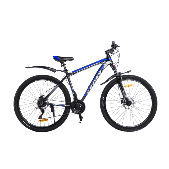 Купити Велосипед CROSS URBAN 29" 19" Чорний-Синій з доставкою по Україні