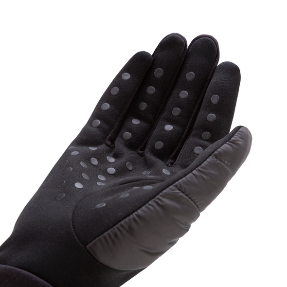 Перчатки Trekmates Stretch Grip Hybrid Glove Black-Petrol - M - чорний-синій 01054