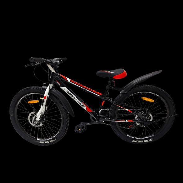 Купити Велосипед CrossBike Legion 24" 11" Чорний-Червоний з доставкою по Україні