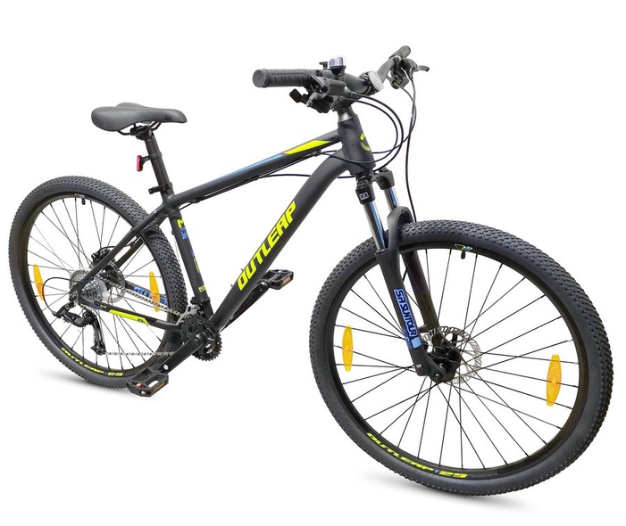 Купить Велосипед горный 29" Outleap NINEWAVE ELITE M Black/Green/Blue 2021 с доставкой по Украине