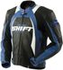 Куртка SHIFT SR-1 Leather Jacket (Black/Blue), XXL