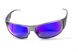 Очки защитные открытые Global Vision BAD-ASS-1 GunMetal (G-Tech™ blue) синие зеркальные