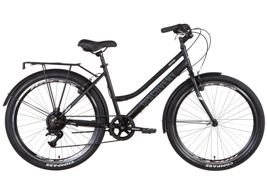 Купить Велосипед 26" Discovery PRESTIGE WOMAN 2022 черный м с доставкой по Украине