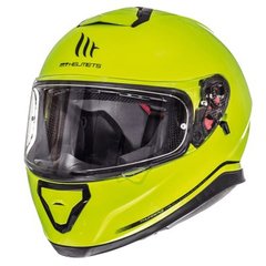 Шлем MT Thunder 3 Solid Hi-Vision Yellow, M