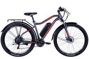 Купить Велосипед с электроприводом 29" ST Formula eHEAVY DUTY AM DD рама-19" 36B 12.5 с креп. на раму 500Вт задн. серо-красный (матовый) с крылом St с багажн. 2024 с доставкой по Украине