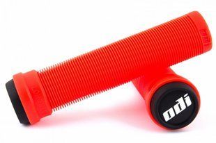 Купить Грипсы ODI Soft Longneck BMX 135 mm Single Ply Fire Red (огненно красные) с доставкой по Украине