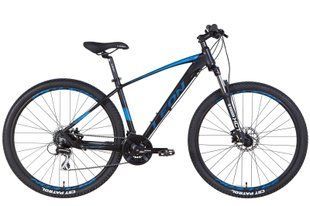 Купити Велосипед 29" Leon TN-80 2022 чорно-синій M (160-175 см) з доставкою по Україні