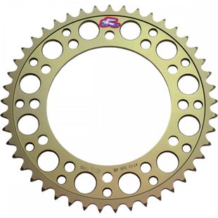 Зірка Renthal Hard Anodised Chainwheel 525 (Gold), 46z