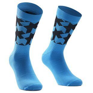 Шкарпетки ASSOS Monogram Socks Evo Cyber Blue Розмір 1