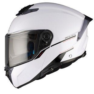 Мотошлем MT Atom 2 SV белый, L