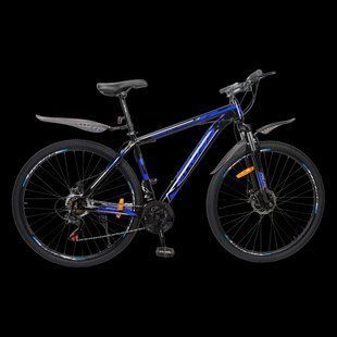 Купити Велосипед CROSS Stinger 27.5" Чорний-Синій M (160-175 см) з доставкою по Україні