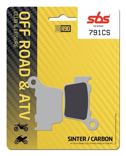 Колодки гальмівні SBS Comp Brake Pads, Carbon (675CS)