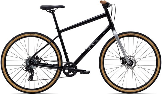 Купити Велосипед 28" Marin KENTFIELD 1 рама - M 2024 Gloss Black/Chrome з доставкою по Україні