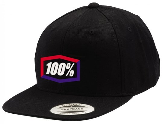 Кепка Ride 100% Corpo Classic SnapBack Hat (Black), One Size, One Size