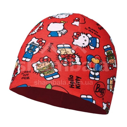 HELLO KITTY CHILD MICROFIBER & POLAR HAT foodie red, One Size, Шапка, Фліс