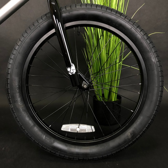 Купити Велосипед BMX 20" Outleap Clash 2022, nickel срібний з доставкою по Україні