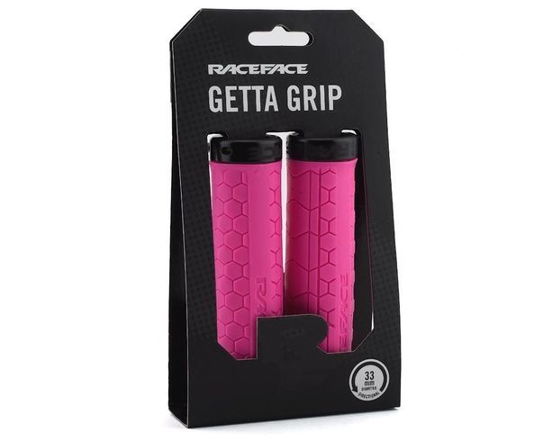 Купити Гріпси RaceFace GRIP,GETTA,33MM,MAGENTA,BLACK з доставкою по Україні