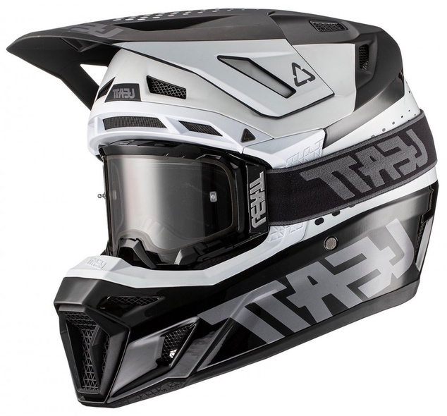 Шолом LEATT Helmet Moto 8.5 + Goggle (Black), S