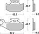 Тормозные колодки SBS Racing Brake Pads, EVO Sinter/Sinter (767RSI)