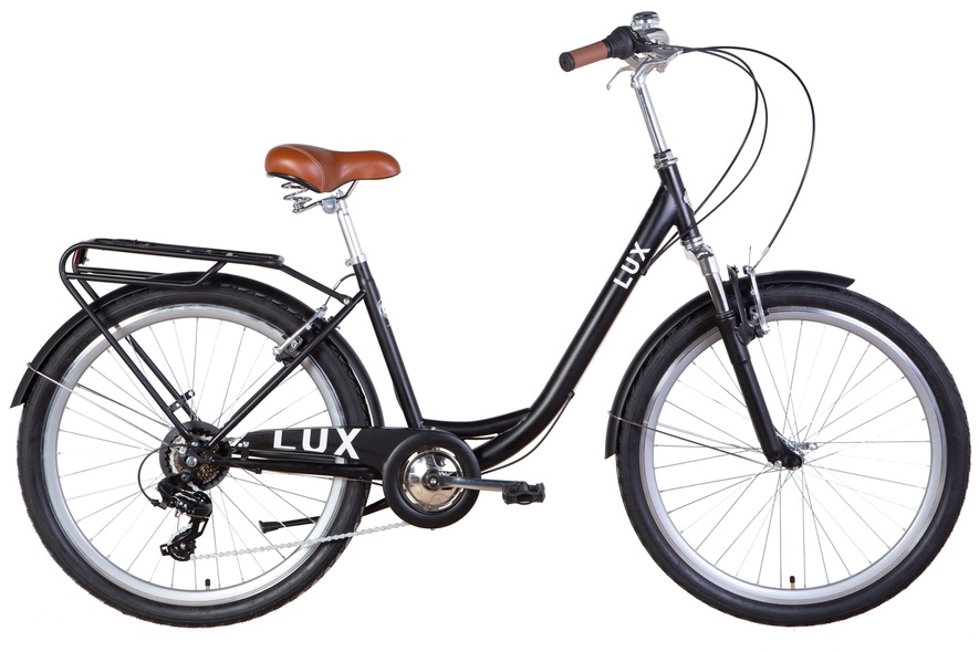 Купити Велосипед 26" Dorozhnik LUX AM 2022 (чорний (м)) з доставкою по Україні