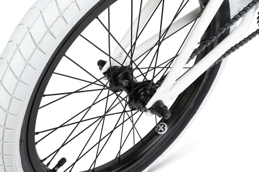 Купить Велосипед BMX 20" Radio VALAC 20,75" рама, 2021, black/white fade с доставкой по Украине