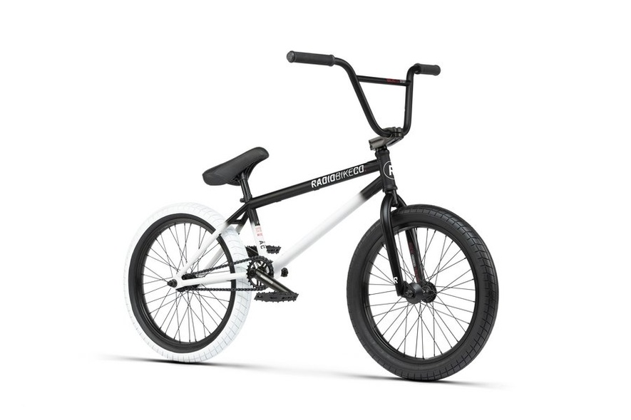 Купити Велосипед BMX 20" Radio VALAC 20,75" рама, 2021, black/white fade з доставкою по Україні