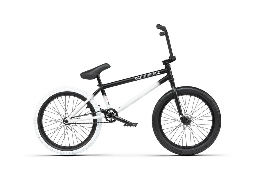 Купить Велосипед BMX 20" Radio VALAC 20,75" рама, 2021, black/white fade с доставкой по Украине