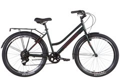 Купити Велосипед 26" Discovery PRESTIGE WOMAN 2022 (темно-зеленый) з доставкою по Україні