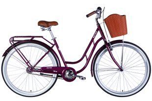 Купити Велосипед ST 28" Dorozhnik RETRO Velosteel рама-19" малиновий 2026 з доставкою по Україні
