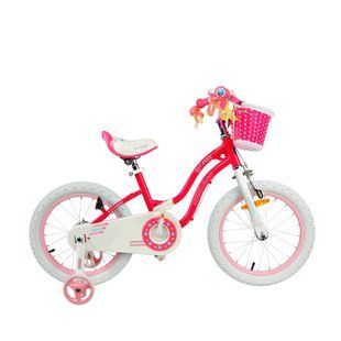 Купити Велосипед RoyalBaby STAR GIRL 16", OFFICIAL UA, рожевий з доставкою по Україні