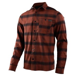 Сорочка TLD GRIND FLANNEL STRIPE [RUSSET] LG