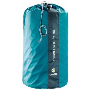 Гермомішок Deuter Pack Sack 15 колір 3026 petrol