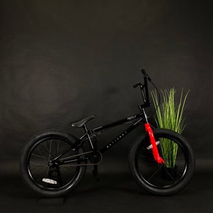 Купити Велосипед BMX 20" Outleap Revolt Black 2022, чорний з доставкою по Україні