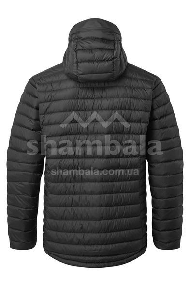Мужской легкий пуховик Rab Microlight Alpine Jacket, Black, S (RB QDB-12-B-S), S, Чоловікам, 100% Recycled Polyamide