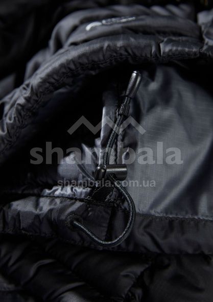 Мужской легкий пуховик Rab Microlight Alpine Jacket, Black, S (RB QDB-12-B-S), S, Чоловікам, 100% Recycled Polyamide