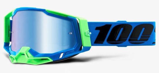 Окуляри 100% RACECRAFT 2 Goggle Fremont - Mirror Blue Lens, Mirror Lens
