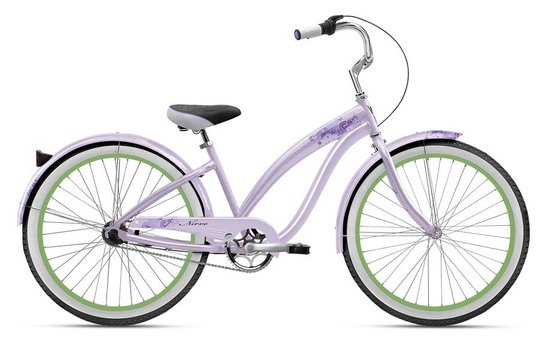 Купити Велосипед круїзер 26" Nirve BUTTERFLY 3-SPEED S 2017, lilac з доставкою по Україні