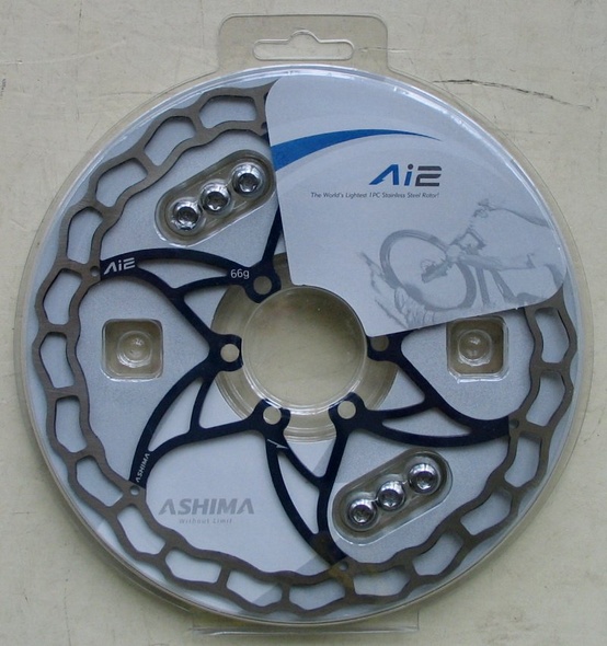 Купити Ротор гальмівний Ashima Ai2 160mm (Blue) з доставкою по Україні