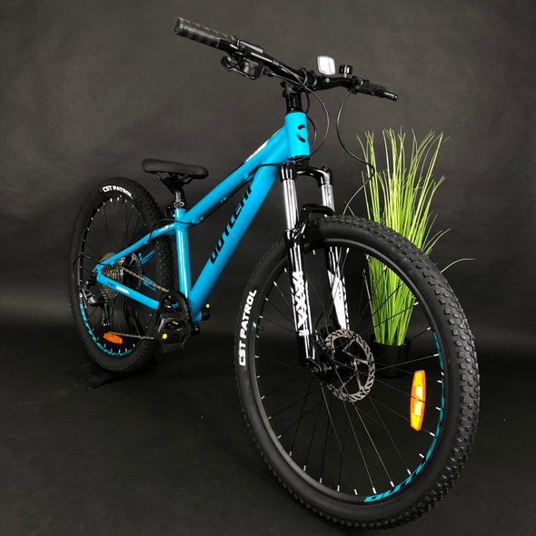 Купить Велосипед подростковый 26" Outleap Rebel Pro 13" рама 2021, голубой с доставкой по Украине