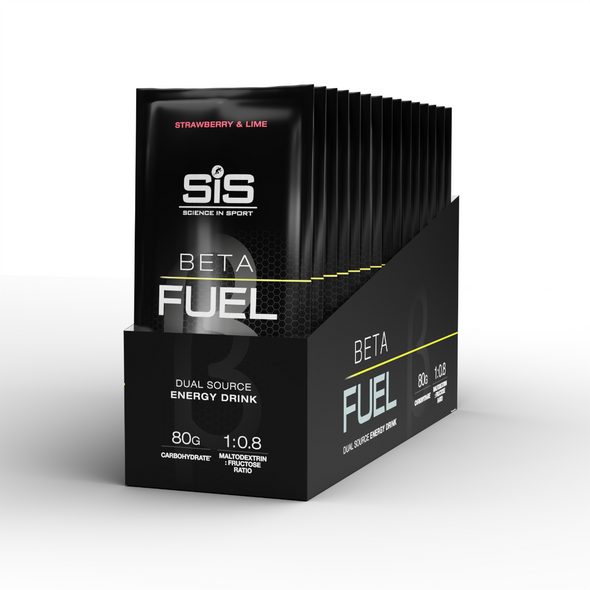 Напій енергетичний SIS Beta Fuel 80 Strawberry&Lime 15x82g
